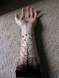 Art & Creativity: nature tattoo