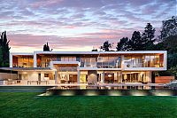 Architecture & Design: Sunset Strip expensive house, Sunset Boulevard, West Hollywood, California, United States