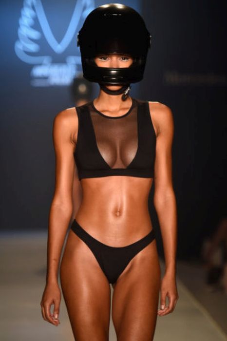Miami Fashion Week for Swimwear 2014 show girl, Miami, Florida, United States