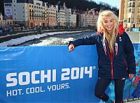 Sport and Fitness: Sport girl athlete, 2014 Winter Olympics, Sochi, Russia