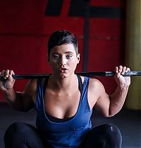 Sport and Fitness: Samantha Wright, gymnastics, crossfit trainer and weightlifter