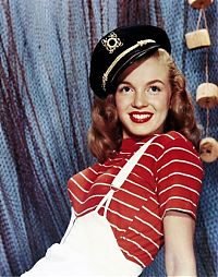 Celebrities: Norma Jeane Mortenson, before she became Marilyn Monroe