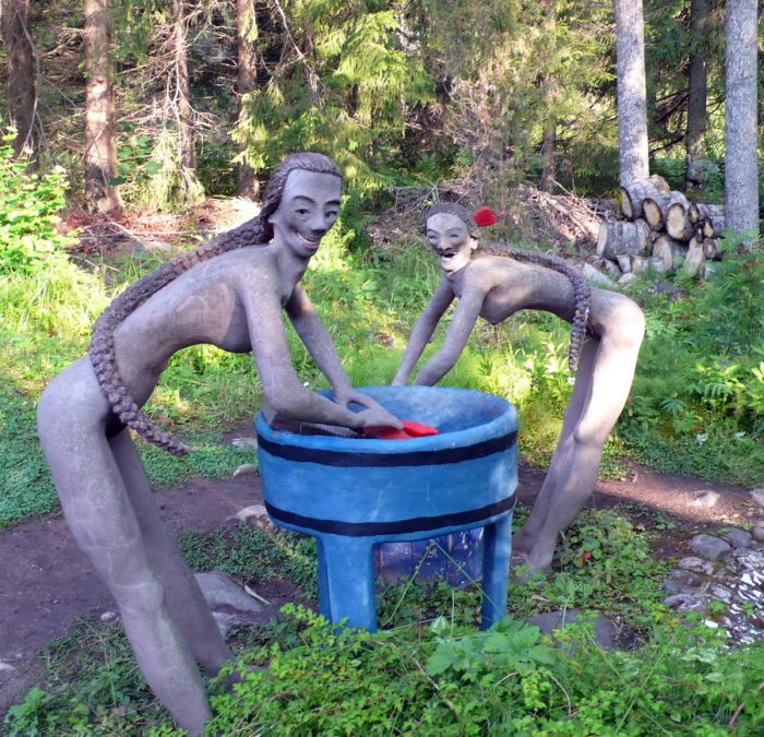 Spa Taikametsä, Magic Forest, Imatra, Finland