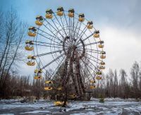 World & Travel: Chernobyl in winter, Pripyat, Kiev Oblast, Ukraine