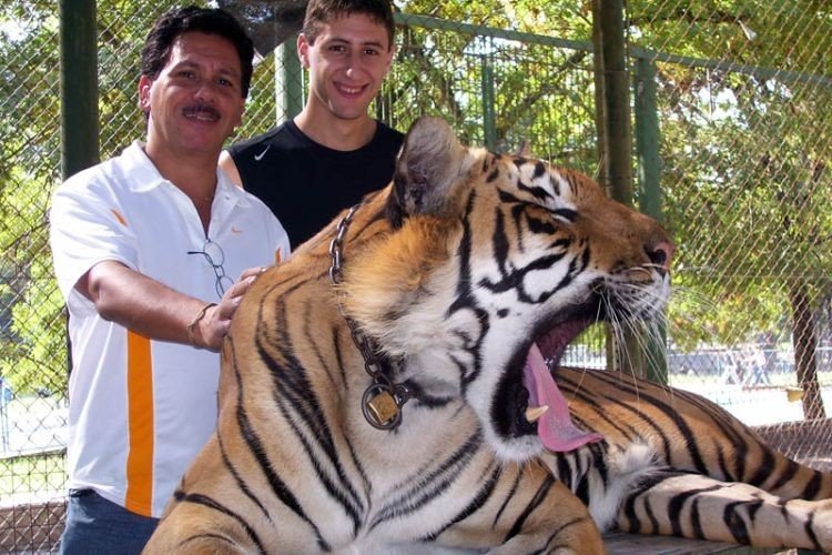 In ZOO with predators, Argentina