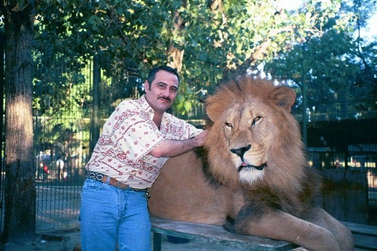 In ZOO with predators, Argentina