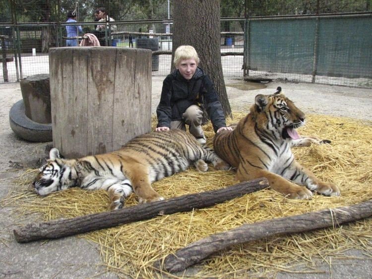 In ZOO with predators, Argentina