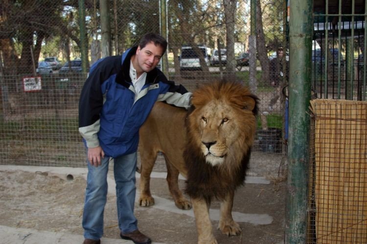 In ZOO with predators, Argentina