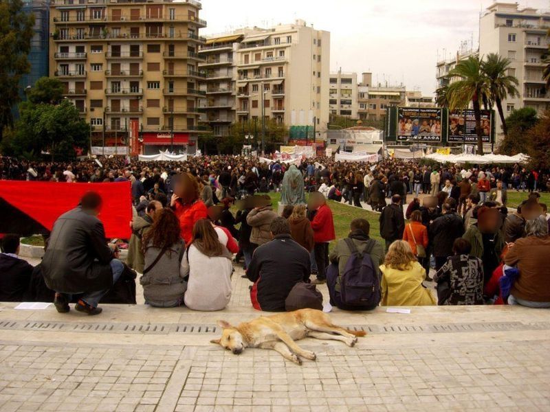 Loukanikos, the riot dog