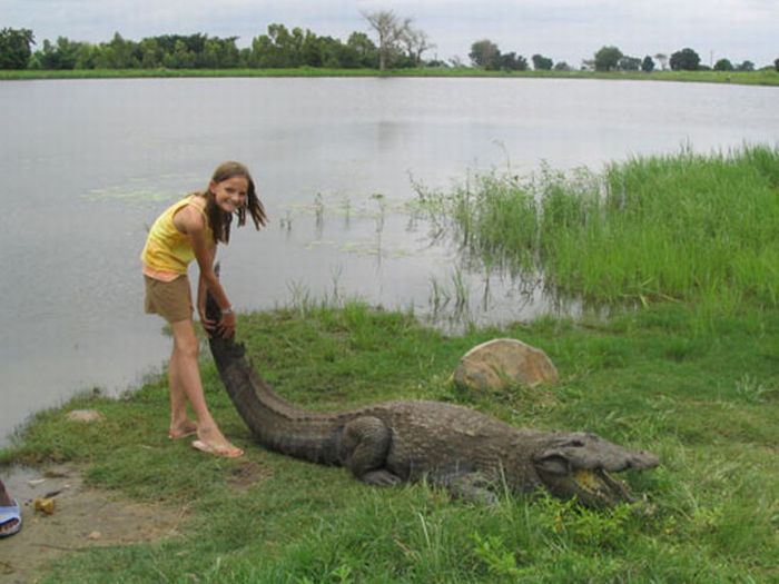 Sacred Crocodile ponds, Paga, Bolgatanga, Ghana