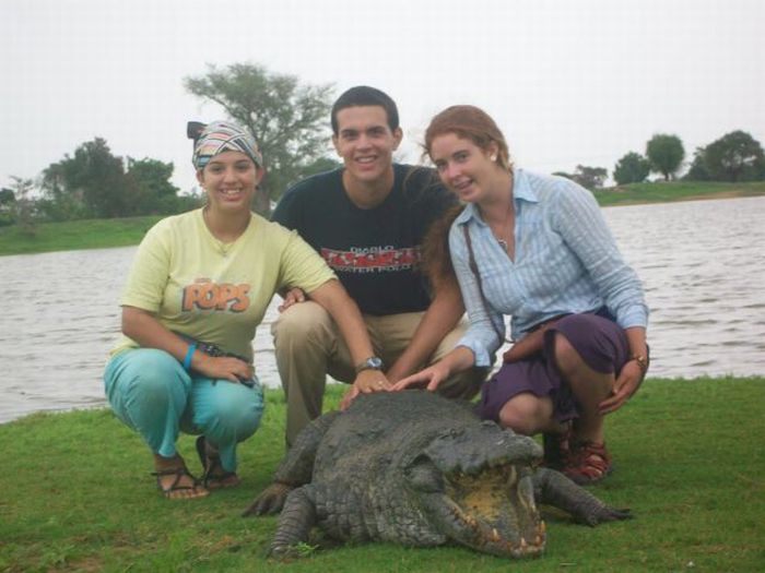 Sacred Crocodile ponds, Paga, Bolgatanga, Ghana