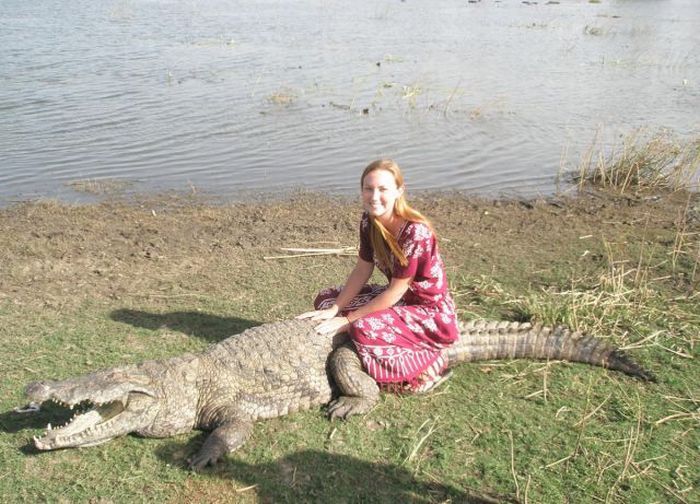 Sacred Crocodile ponds, Paga, Bolgatanga, Ghana