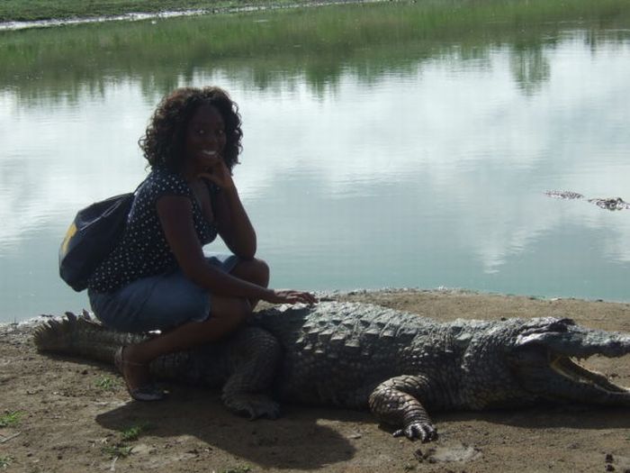 Sacred Crocodile ponds, Paga, Bolgatanga, Ghana