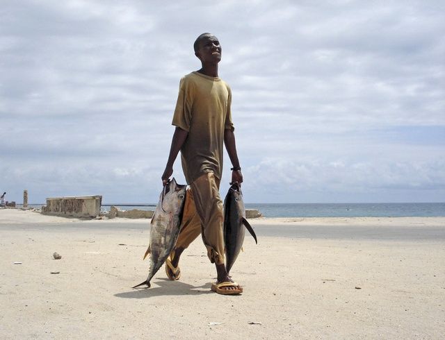 Fishermen in Somalia