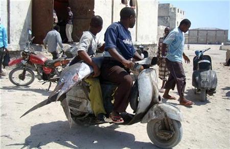 Fishermen in Somalia