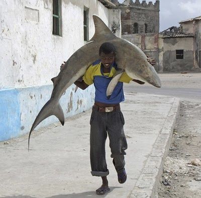 Fishermen in Somalia