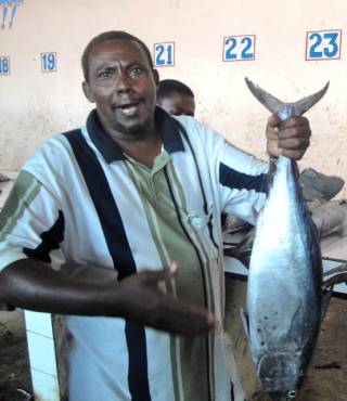 Fishermen in Somalia