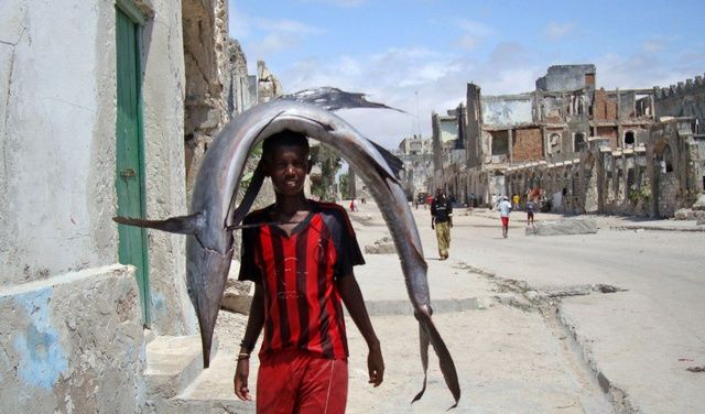 Fishermen in Somalia