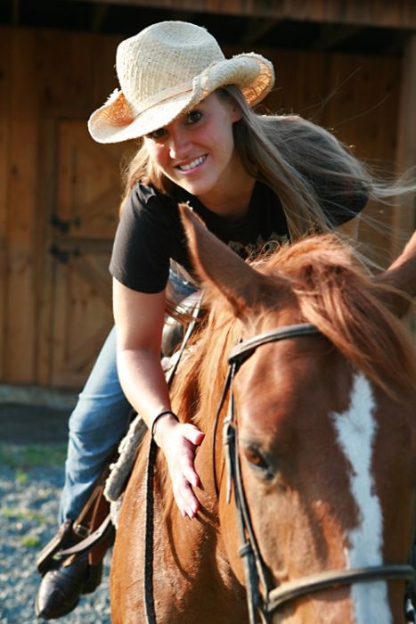 girl with a horse