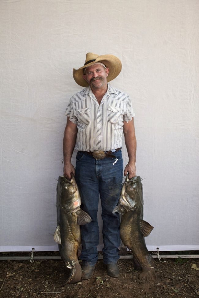 catching a giant catfish