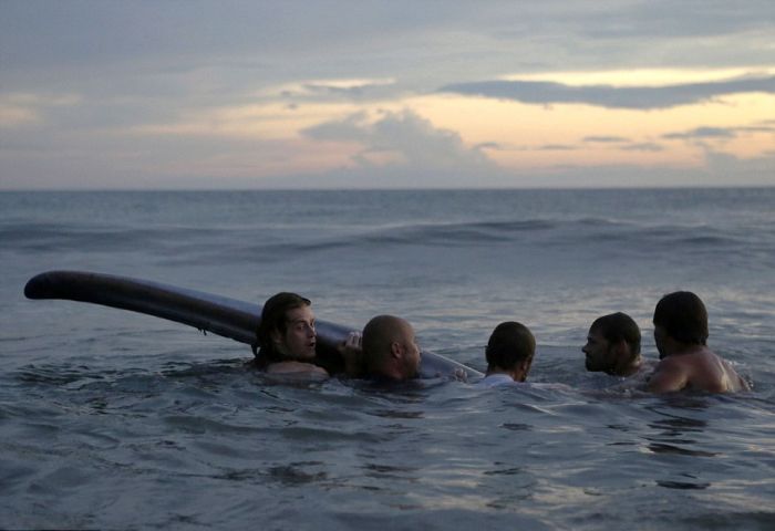 Saving a whale, Cetacean stranding, Popoyo Beach, Tola municipality, Rivas Department, Nicaragua