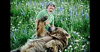 TopRq.com search results: Biologist Casey Anderson, and his bear Butusov