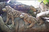 Fauna & Flora: trees statues