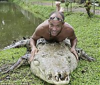 Fauna & Flora: Crocodile pet, Costa Rica
