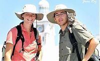 Fauna & Flora: guy traveling with a cat