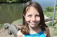 TopRq.com search results: Samantha Young, a 9-year-old alligator wrestler