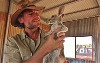 Rescuing kangaroos, Kangaroo Dundee, Chris Brolga Barns