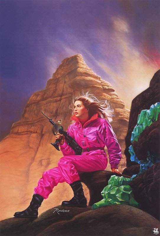 Rowena Morrill drawings