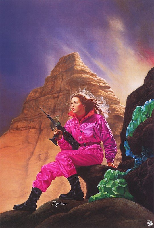 Rowena Morrill drawings