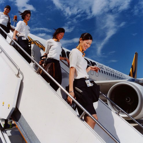 Brian Finke photos - flight & cheerleader attendants
