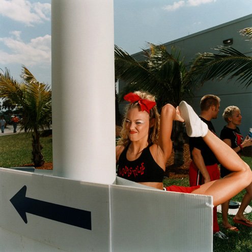 Brian Finke photos - flight & cheerleader attendants