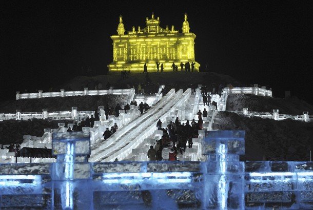 ice sculptures