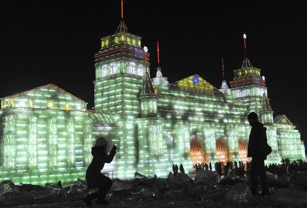 ice sculptures
