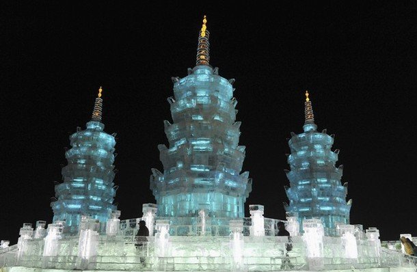 ice sculptures