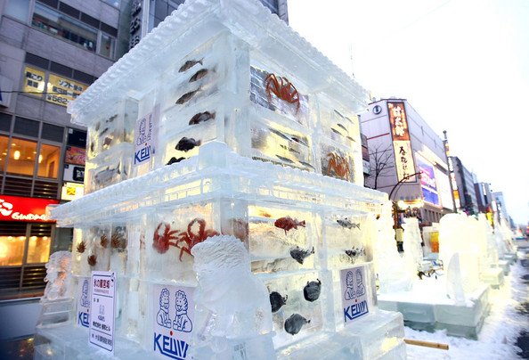 ice sculptures