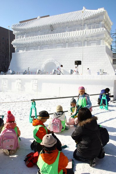 ice sculptures