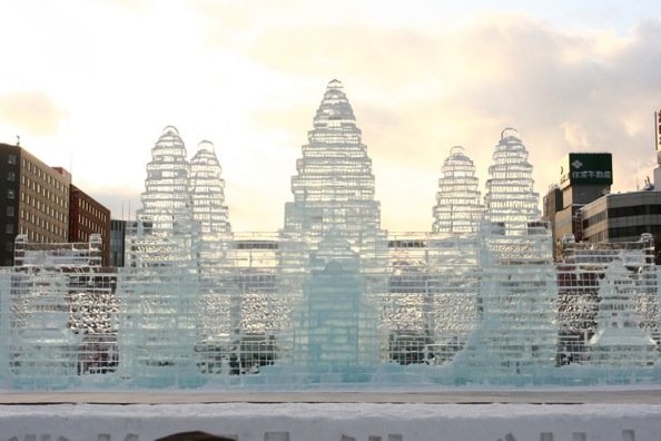 ice sculptures