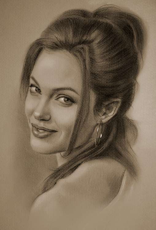 Celebrity drawing by Krzysztof20d