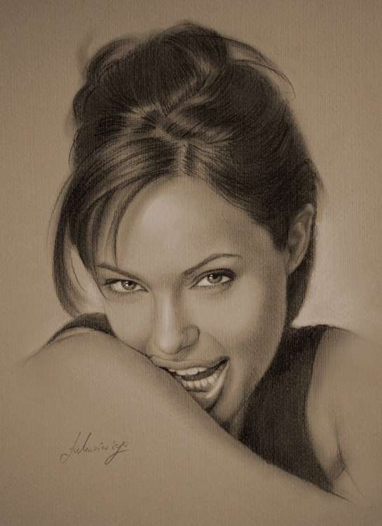 Celebrity drawing by Krzysztof20d