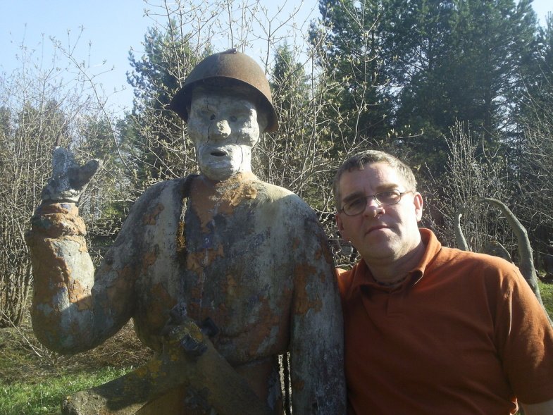 Sculptures, Imatra, Savonlinna, Finland