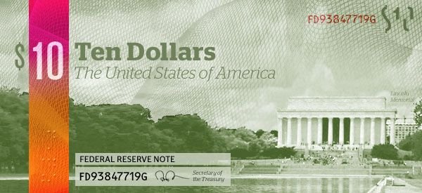 The new design of Dollar