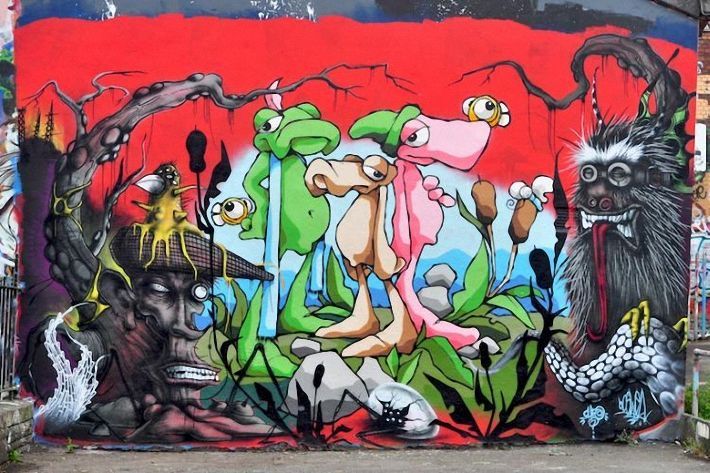 street art graffiti murals