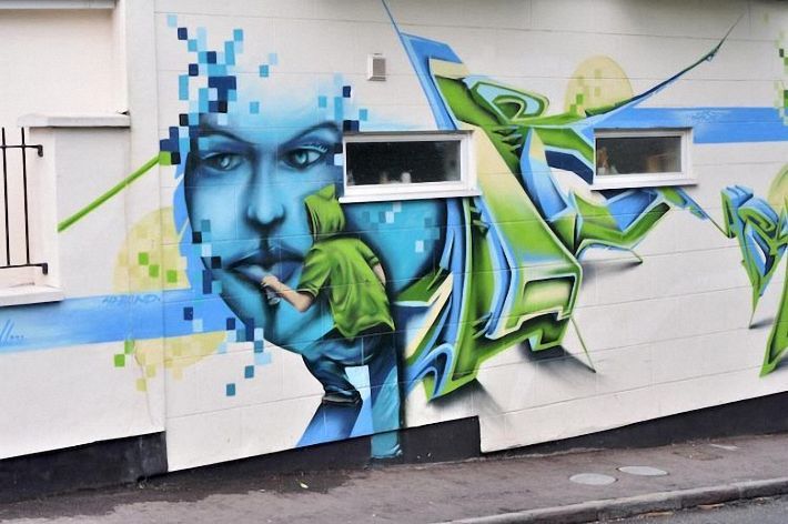 street art graffiti murals