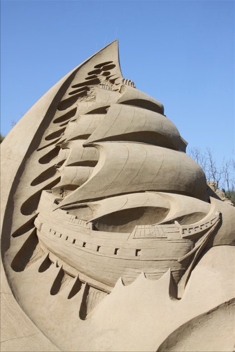 sand sculpture