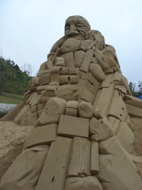 sand sculpture