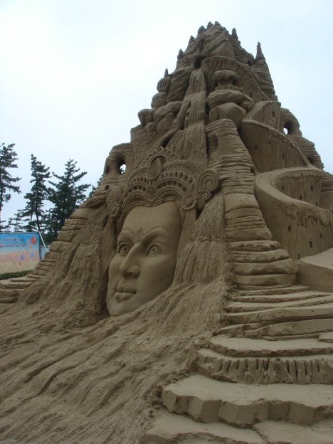 sand sculpture